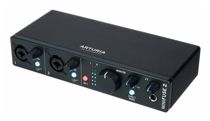 Arturia MiniFuse 2 Black · fotografía de producto de Thomann