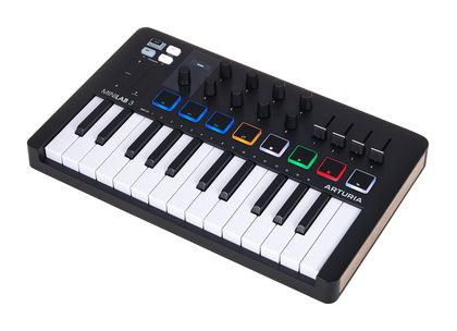 Arturia MiniLab 3 Black · fotografía de producto de Thomann